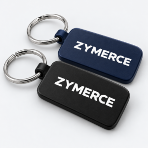 Zymerce Signature Logo Keychain